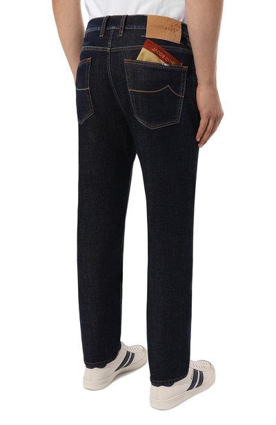 Джинсы icio JACOB COHEN темно-синего цвета по цене 42700 руб., арт. U Q E23 32 S 3736/860D, фото 4 Джинсы icio JACOB COHEN, арт. U Q E23 32 S 3736/860D, фото 4