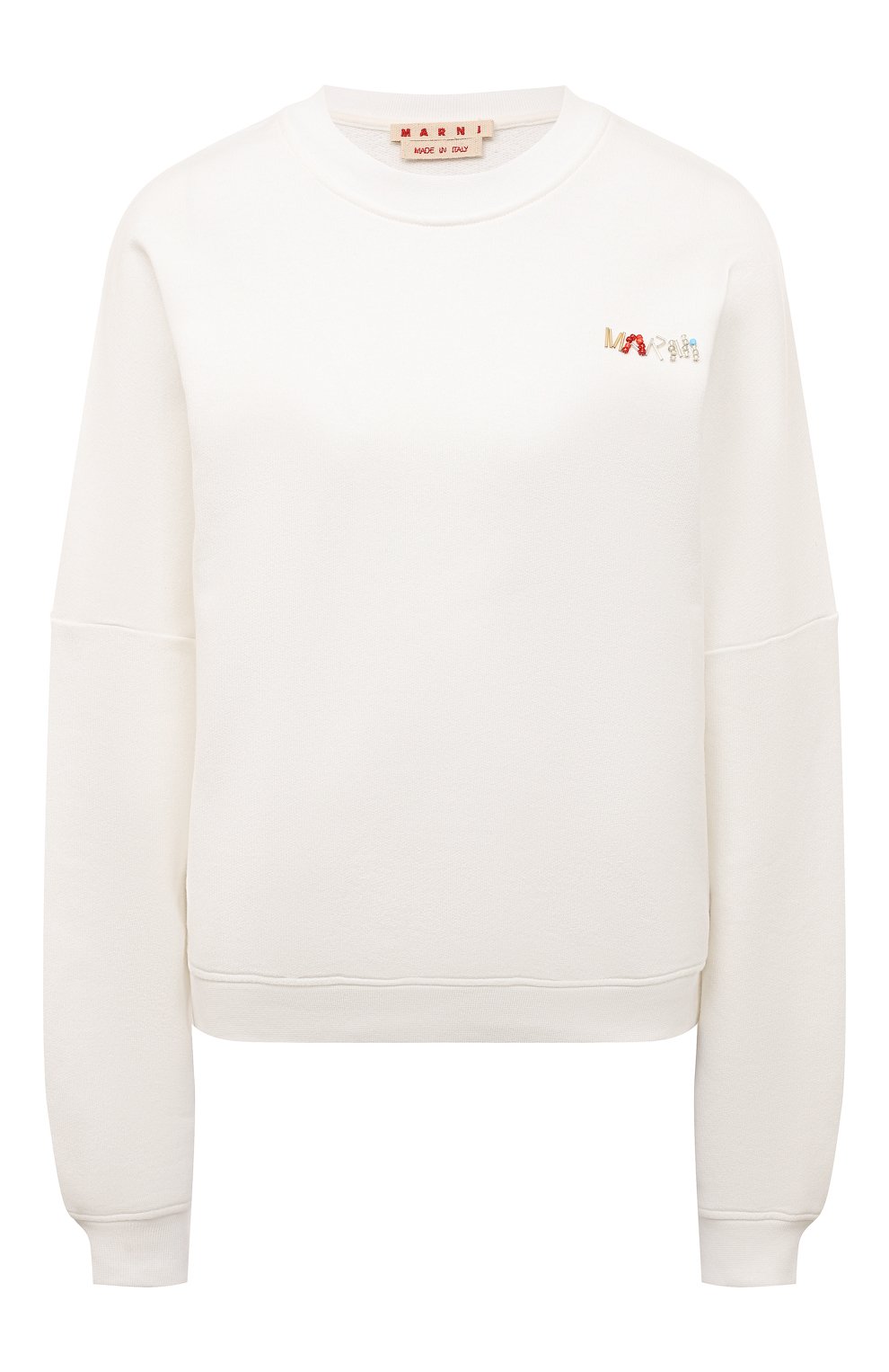 Хлопковый свитшот MARNI, арт. FLJE0185X0 UTC085, фото 1