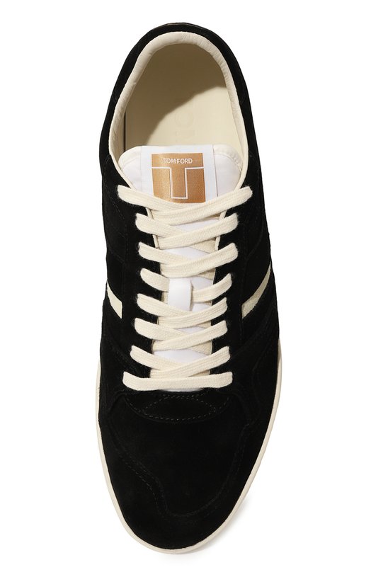 Замшевые кеды Jackson Tom Ford J1348T/LCL306 Чёрный  J1348T/LCL306 Фото 6