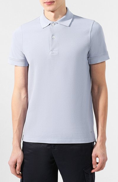 Хлопковое поло TOM FORD, арт. BU266/TFJ982, фото 3