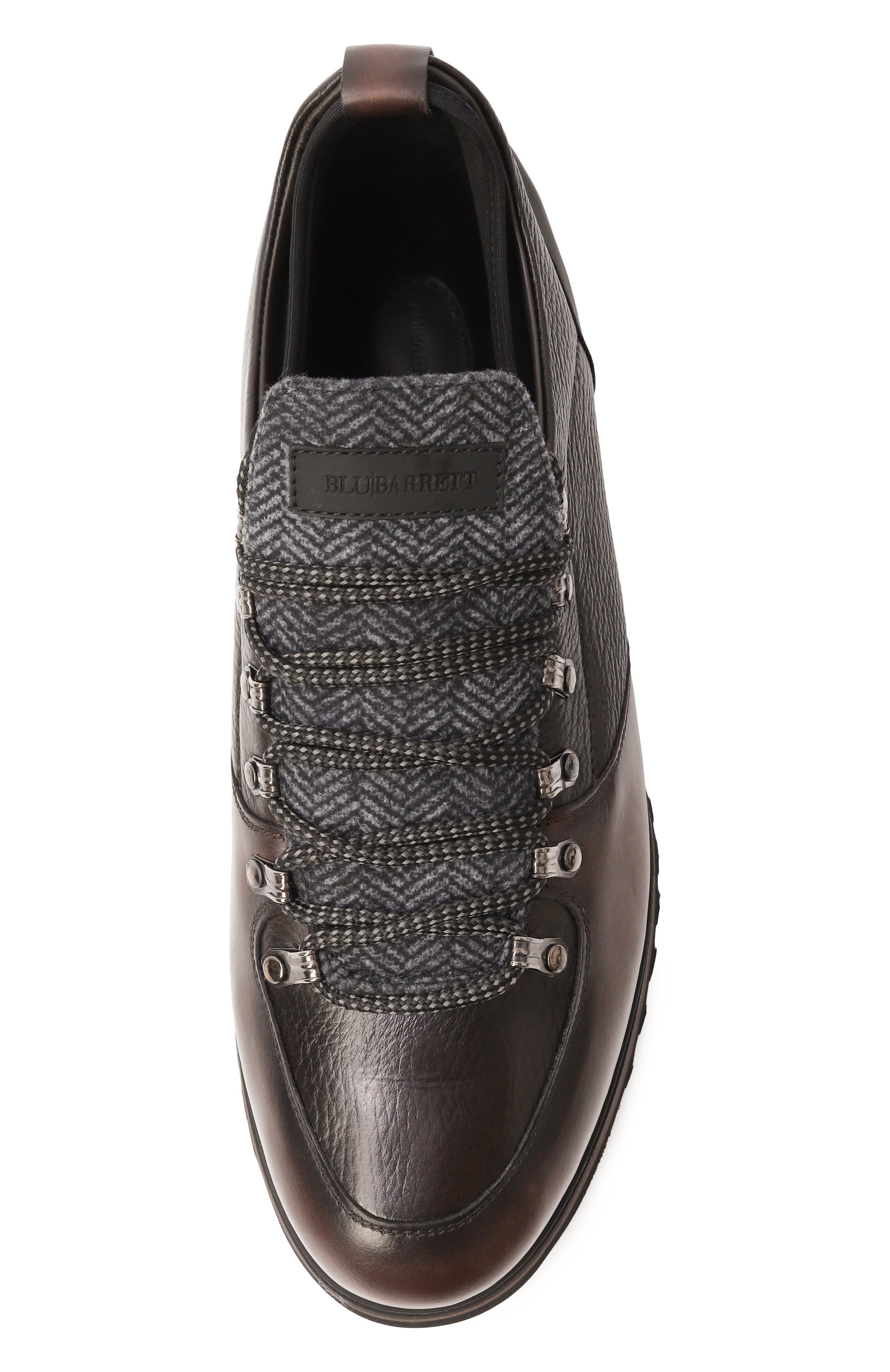 Кожаные кроссовки megeve BLU BARRETT, арт. MEGEVE-10970.24, фото 6