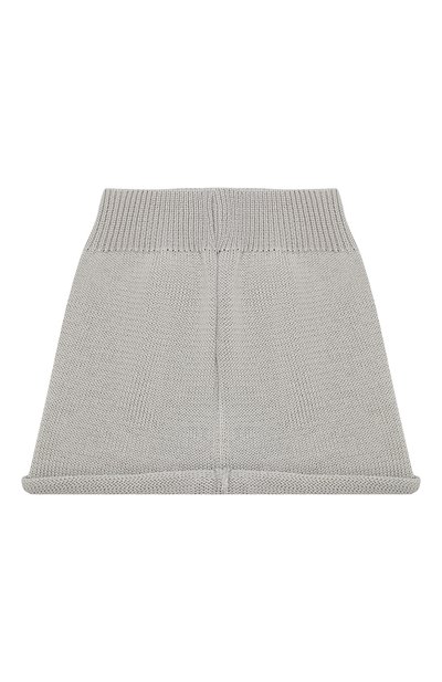 Хлопковый шарф-снуд CATYA серого цвета по цене 5335 руб., арт. 913190, фото 2 Хлопковый шарф-снуд CATYA, арт. 913190, фото 2