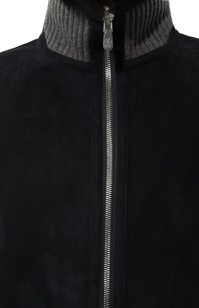 Бомбер из овчины BRUNELLO CUCINELLI, арт. MPMLP1737, фото 5