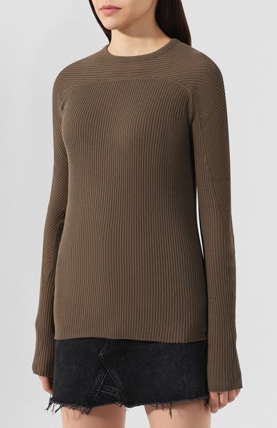 Хлопковый пуловер HELMUT LANG, арт. J04HW514, фото 3