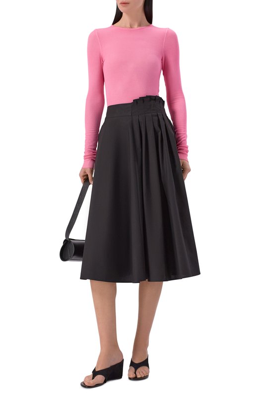 Лонгслив из вискозы MSGM 4041MDM116N/267130 Розовый  4041MDM116N/267130 Фото 2