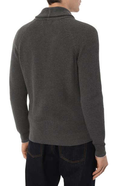 Хлопковый кардиган BRUNELLO CUCINELLI, арт. M2874B2216, фото 4