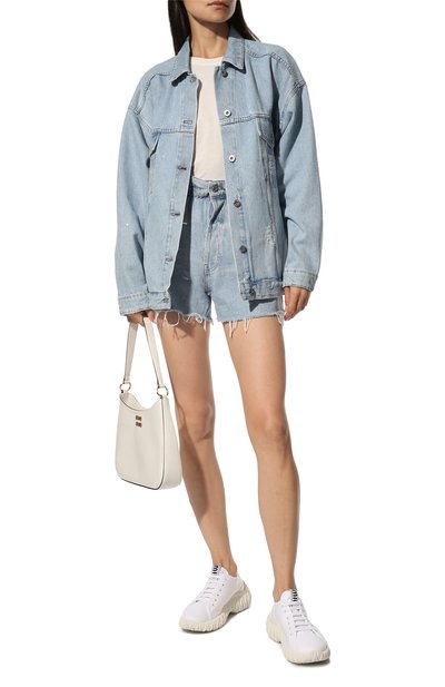 Джинсовая куртка MIU MIU, арт. GWB134-10B7-F0008, фото 2