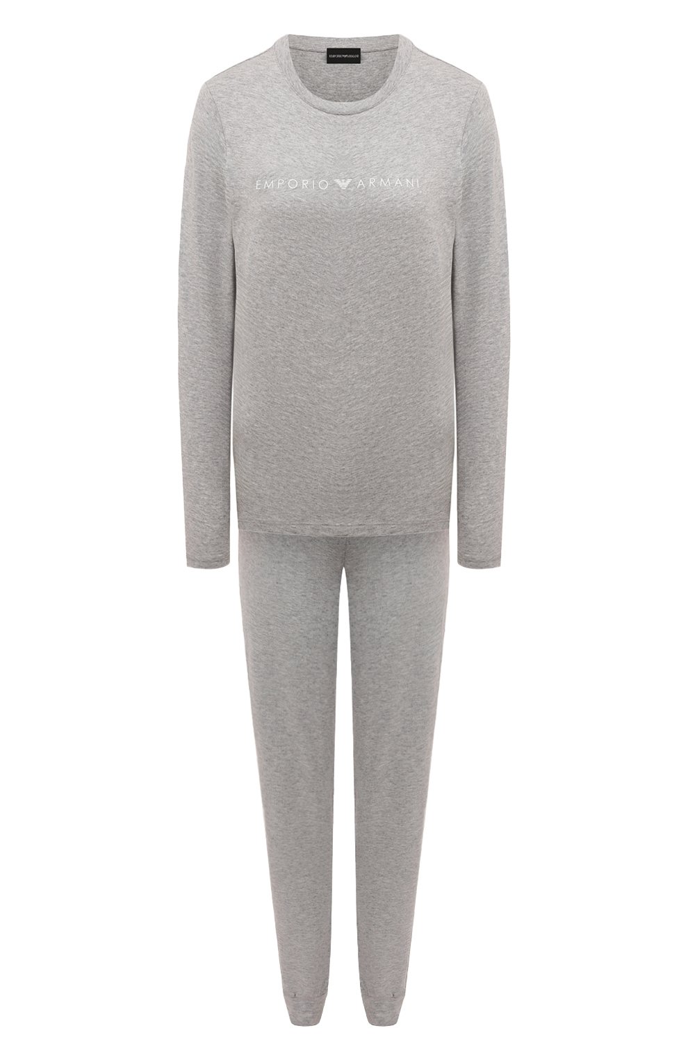 Хлопковая пижама EMPORIO ARMANI, арт. 164729/4F227, фото 1