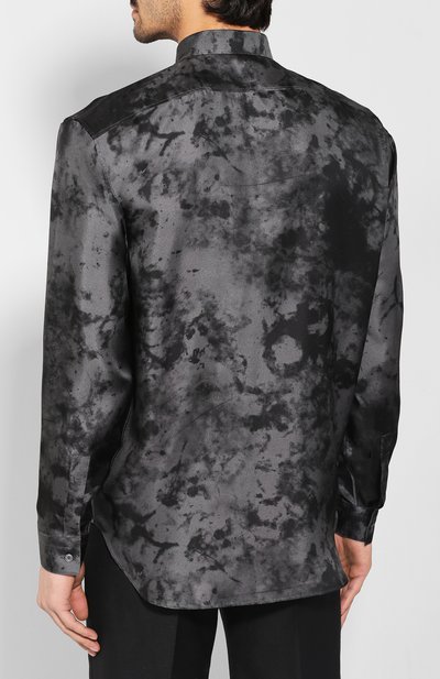 Шелковая рубашка BERLUTI, арт. R16HTL52-003, фото 4