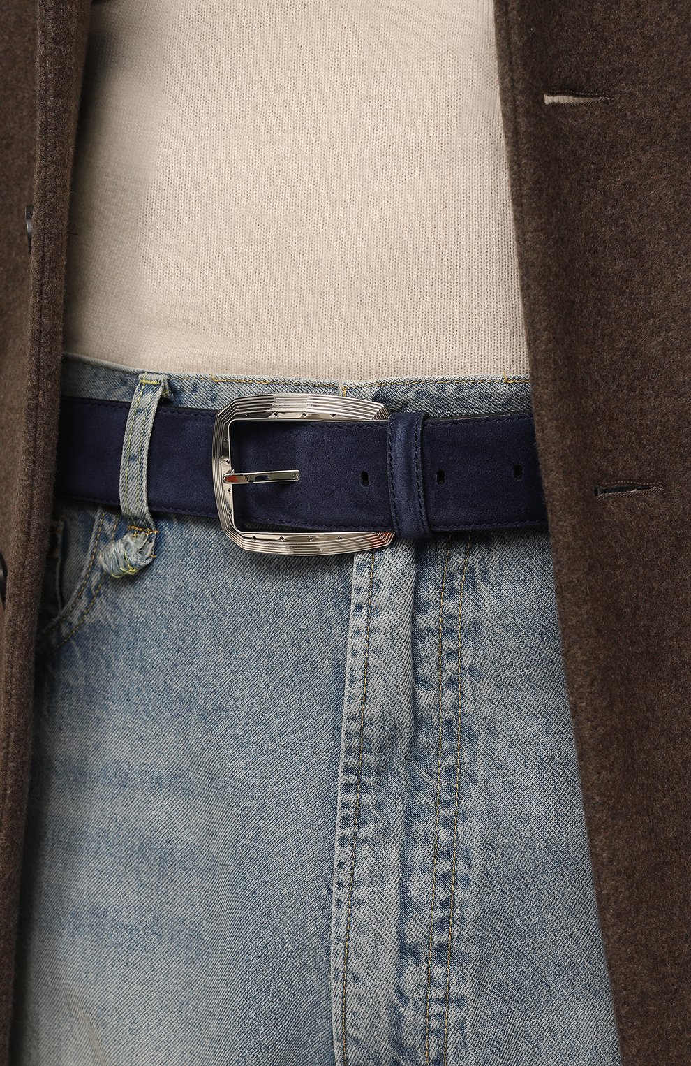 Замшевый ремень STEFANO RICCI, арт. N381SD/A570P/120-140, фото 2