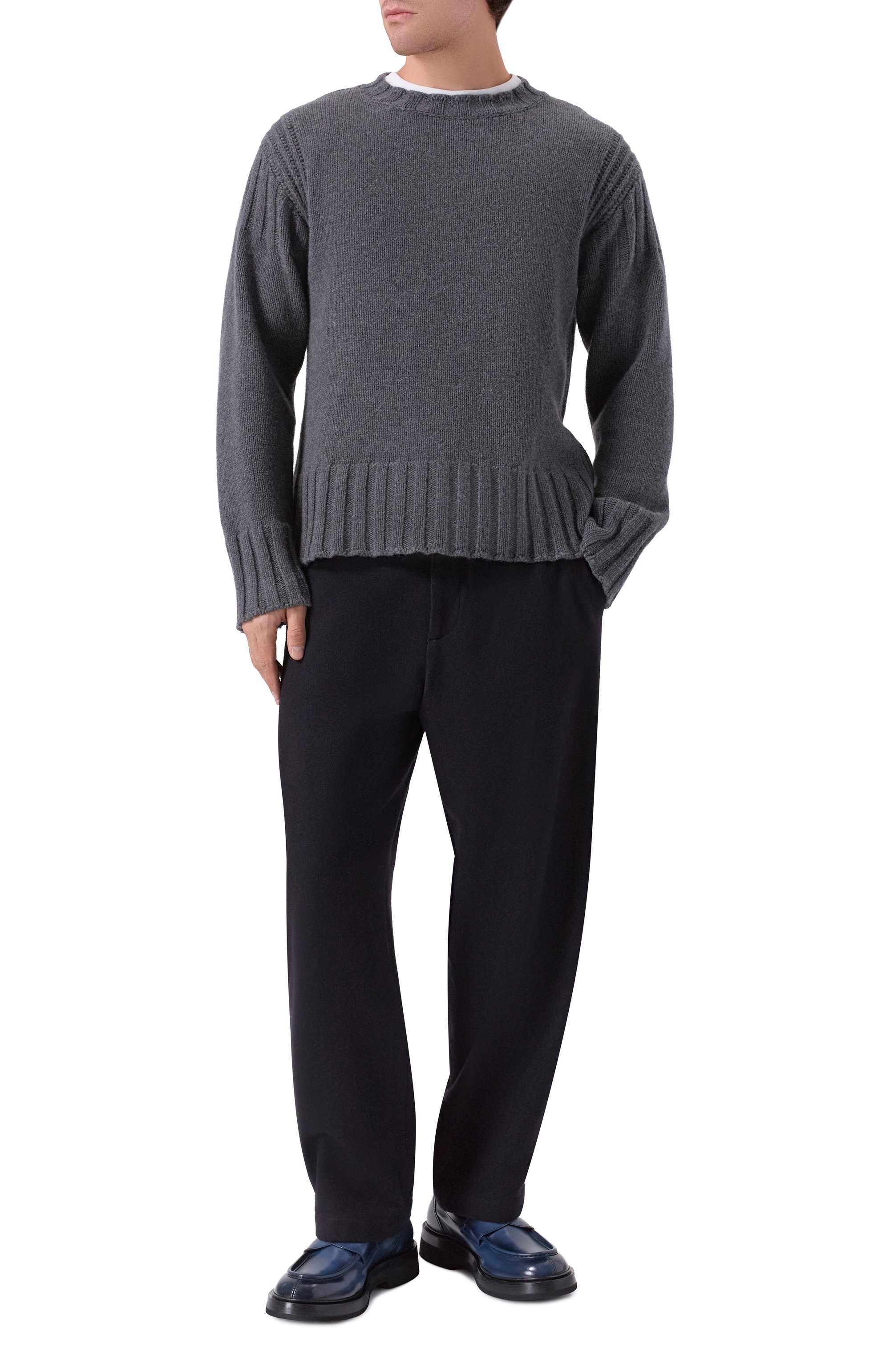 Кожаные пенни-лоферы alfie SANTONI, арт. MCAG18365JW6SNTG, фото 2