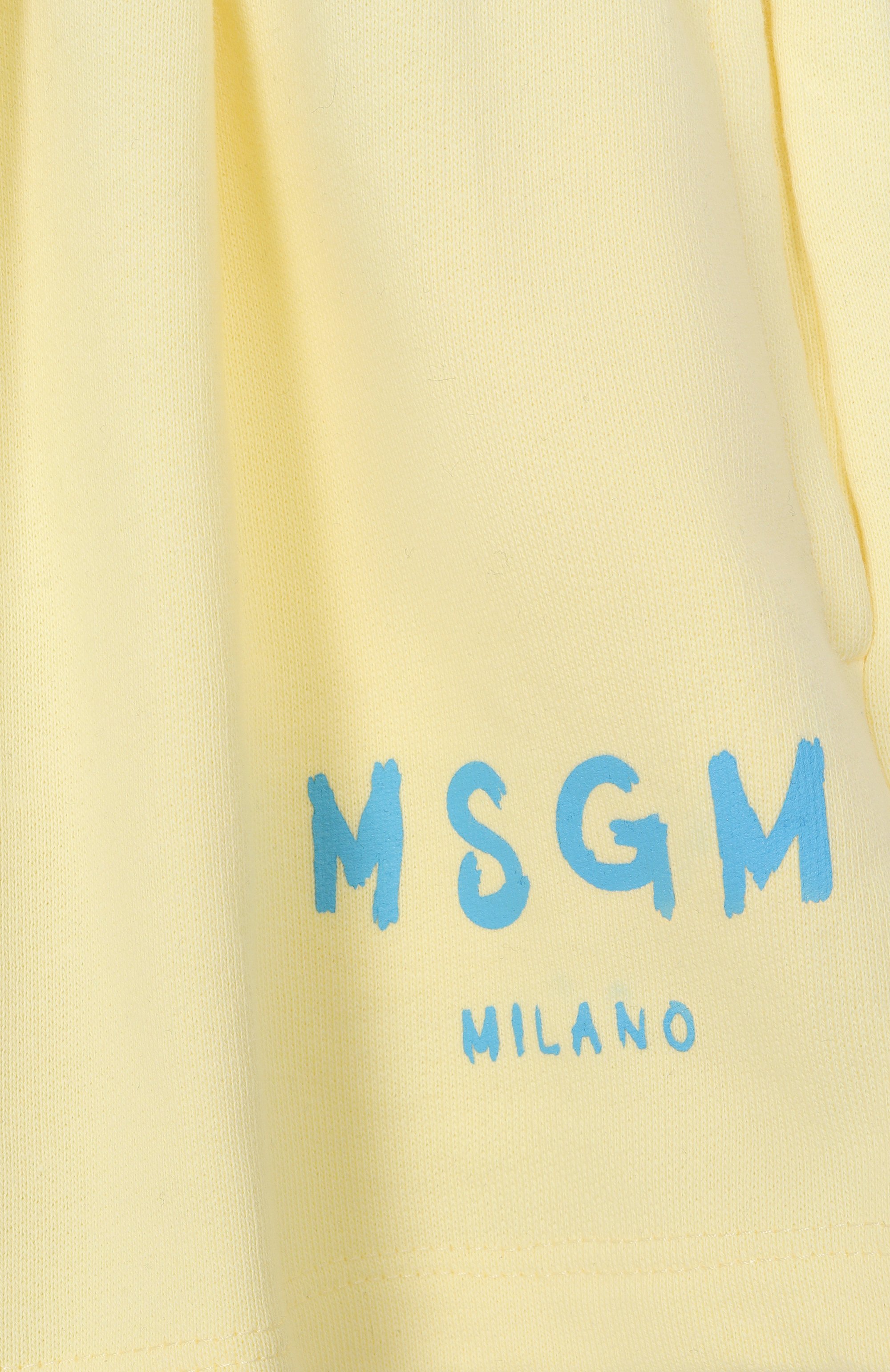 Хлопковые шорты MSGM KIDS, арт. S6MSJGSH066, фото 3