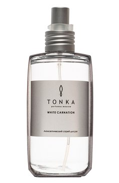 Антисептический спрей для рук white carnation (100ml) TONKA PERFUMES MOSCOW бесцветного цвета, арт. 4665304436533 | Фото 1 (Назначение: Для рук; Тип продукта: Антисептики; Региональные ограничения белый список (Axapta Mercury): Не проставлено; Нос: Не проставлено; Ограничения доставки: flammable)