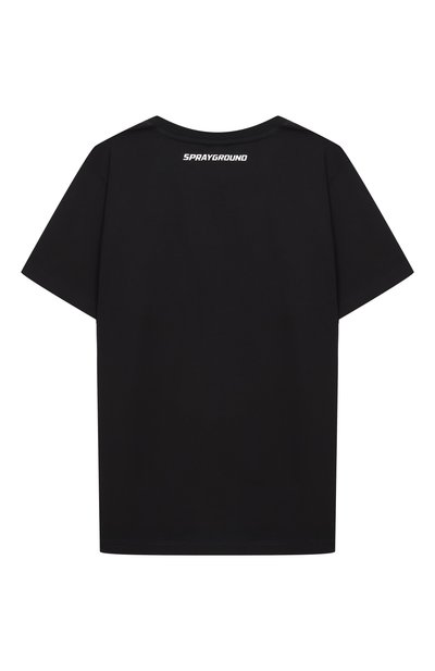 Хлопковая футболка SPRAYGROUND, арт. SPY1343BLK_001, фото 2