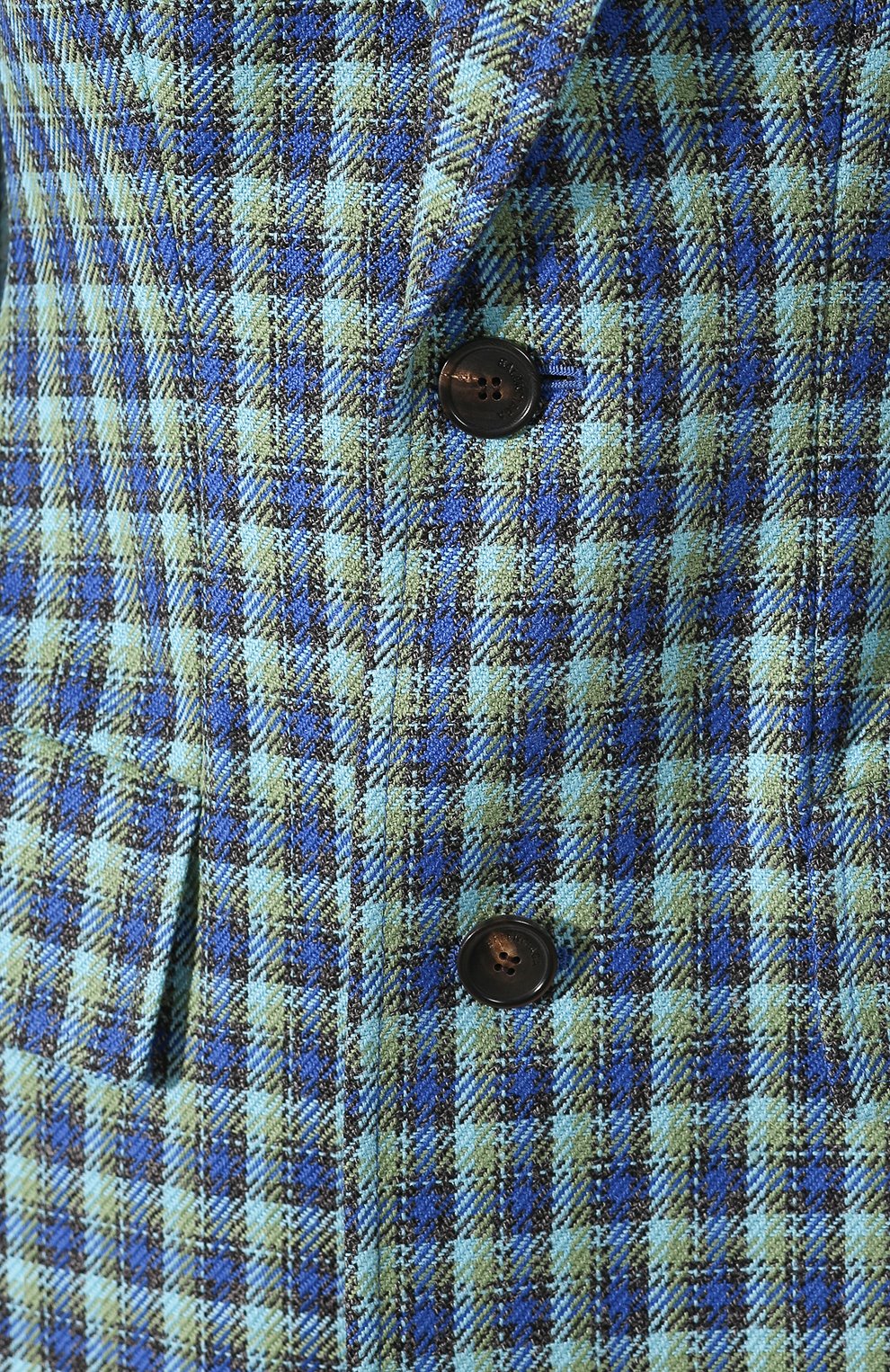 Шерстяной жакет BALENCIAGA голубого цвета по цене 170500 руб., арт. 571278/TCU11, фото 5 Шерстяной жакет BALENCIAGA, арт. 571278/TCU11, фото 5