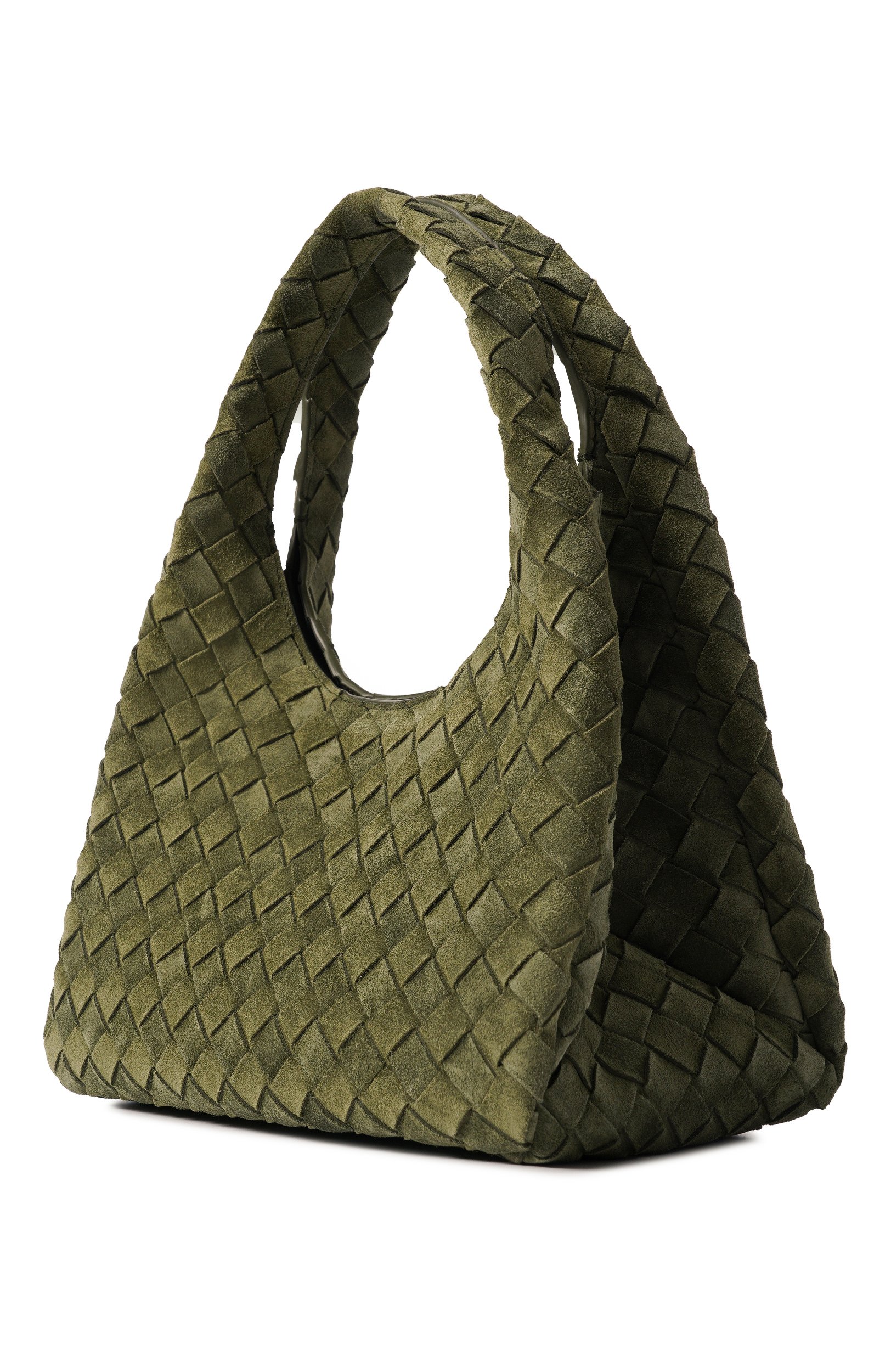 Сумка campana small BOTTEGA VENETA хаки цвета по цене 459500 руб., арт. 854248/V5ZZ0, фото 4 Сумка campana small BOTTEGA VENETA, арт. 854248/V5ZZ0, фото 4