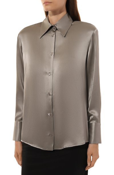 Шелковая рубашка ERIKA CAVALLINI, арт. P4WS06, фото 3