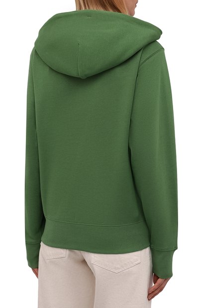 Хлопковое худи KENZO зеленого цвета по цене 35750 руб., арт. FB62SW8794ML, фото 4 Хлопковое худи KENZO, арт. FB62SW8794ML, фото 4