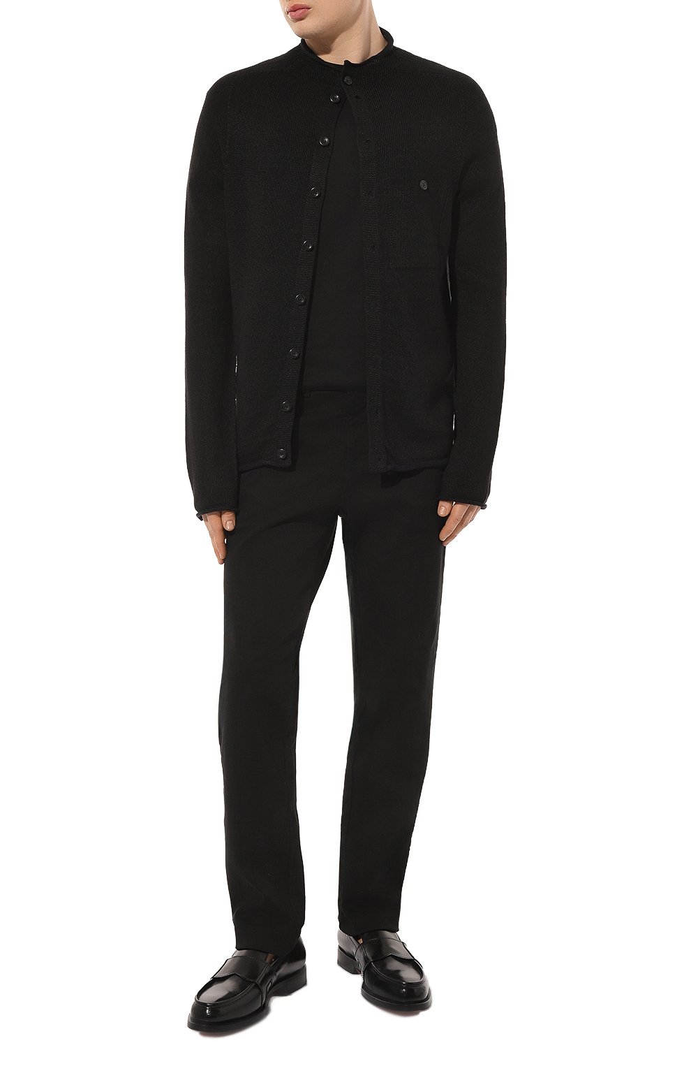 Кардиган изо льна и хлопка HANNES ROETHER, арт. FE12LTZ.121/101, фото 2