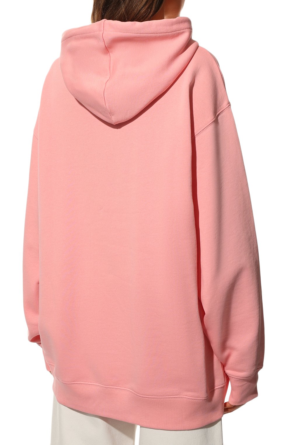 Хлопковое худи ACNE STUDIOS розового цвета по цене 43950 руб., арт. CI0009/W, фото 4 Хлопковое худи ACNE STUDIOS, арт. CI0009/W, фото 4