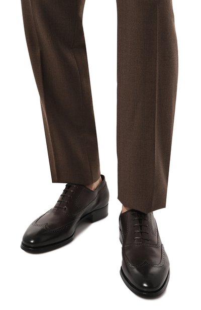 Кожаные оксфорды ARTIOLI, арт. 0G6S511/VT, фото 3