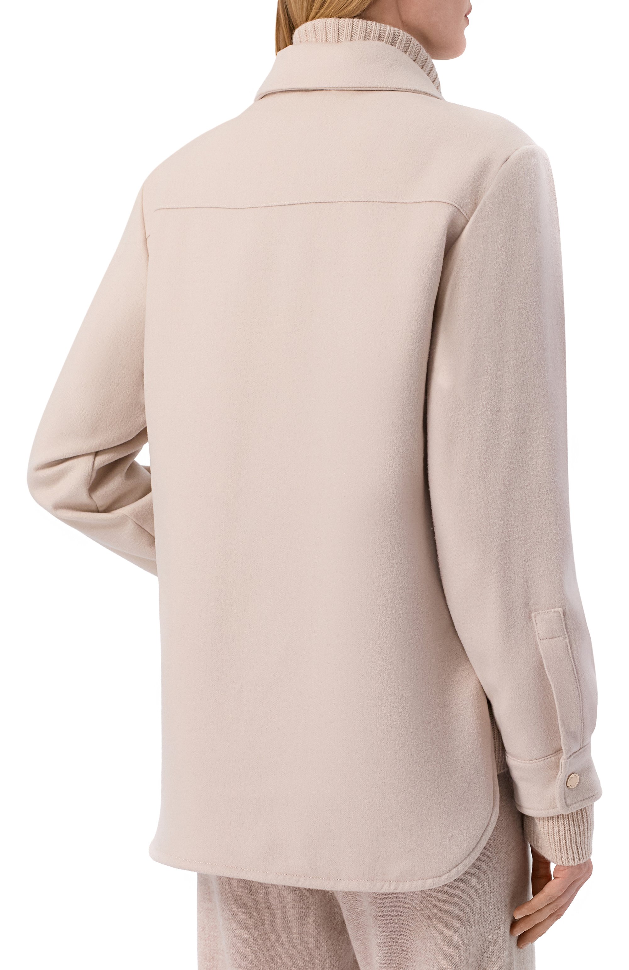 Куртка-рубашка из шерсти и кашемира MOORER, арт. KINSALE/LS9, фото 4