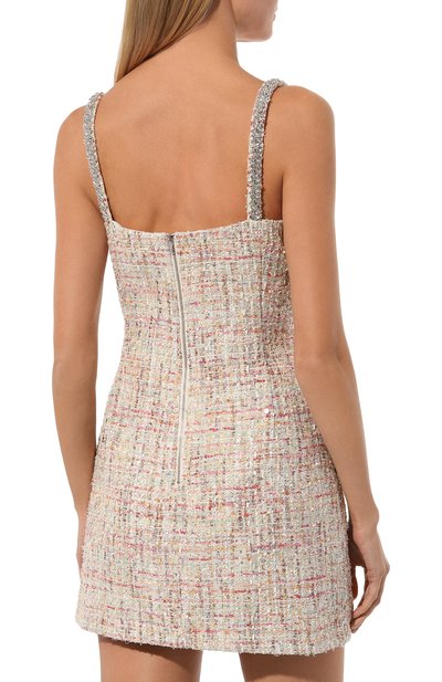 Твидовое платье SELF-PORTRAIT, арт. PF24-168S-C, фото 4