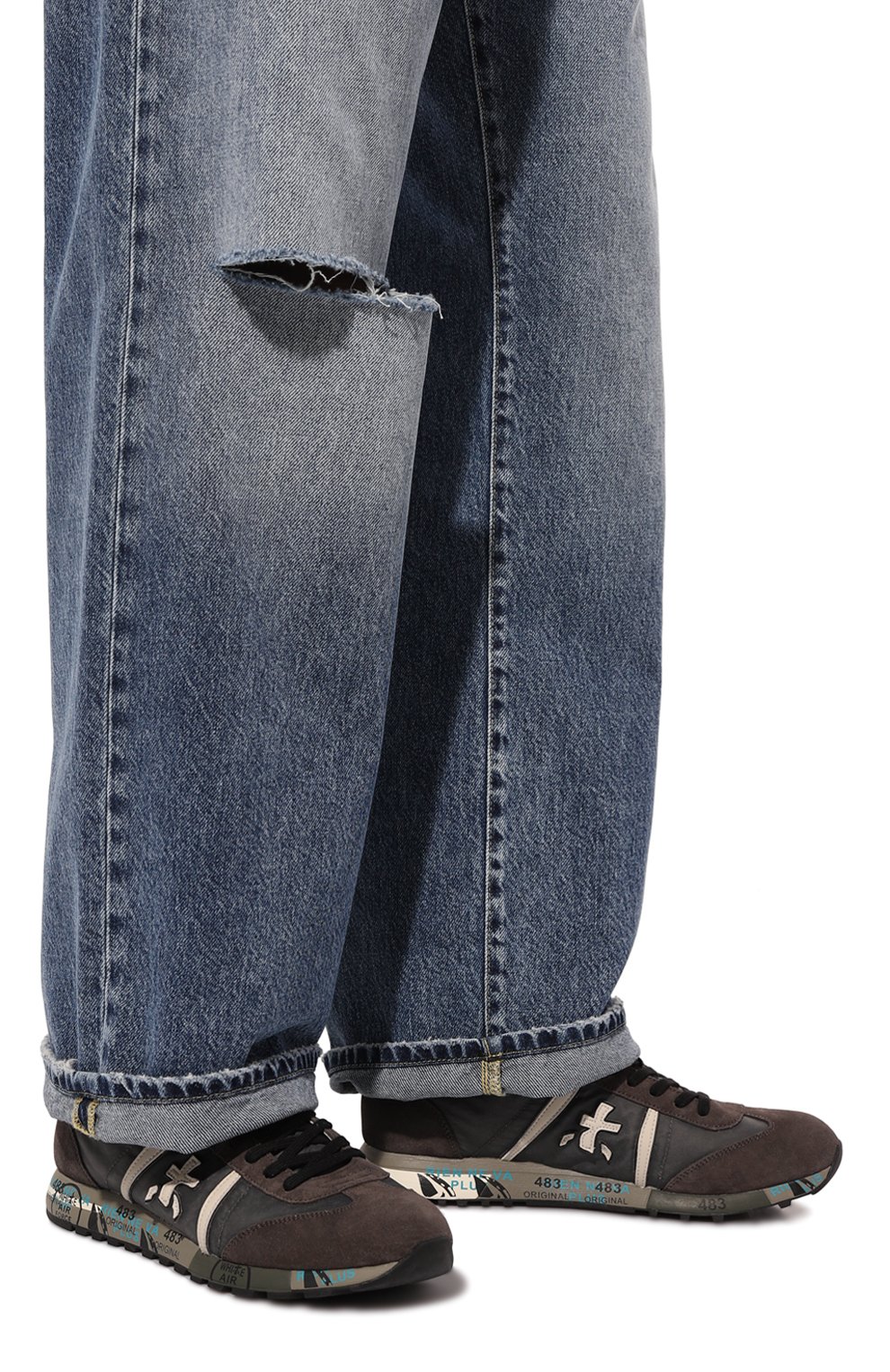 Комбинированные кроссовки lucy PREMIATA, арт. LUCY/VAR 6885, фото 3