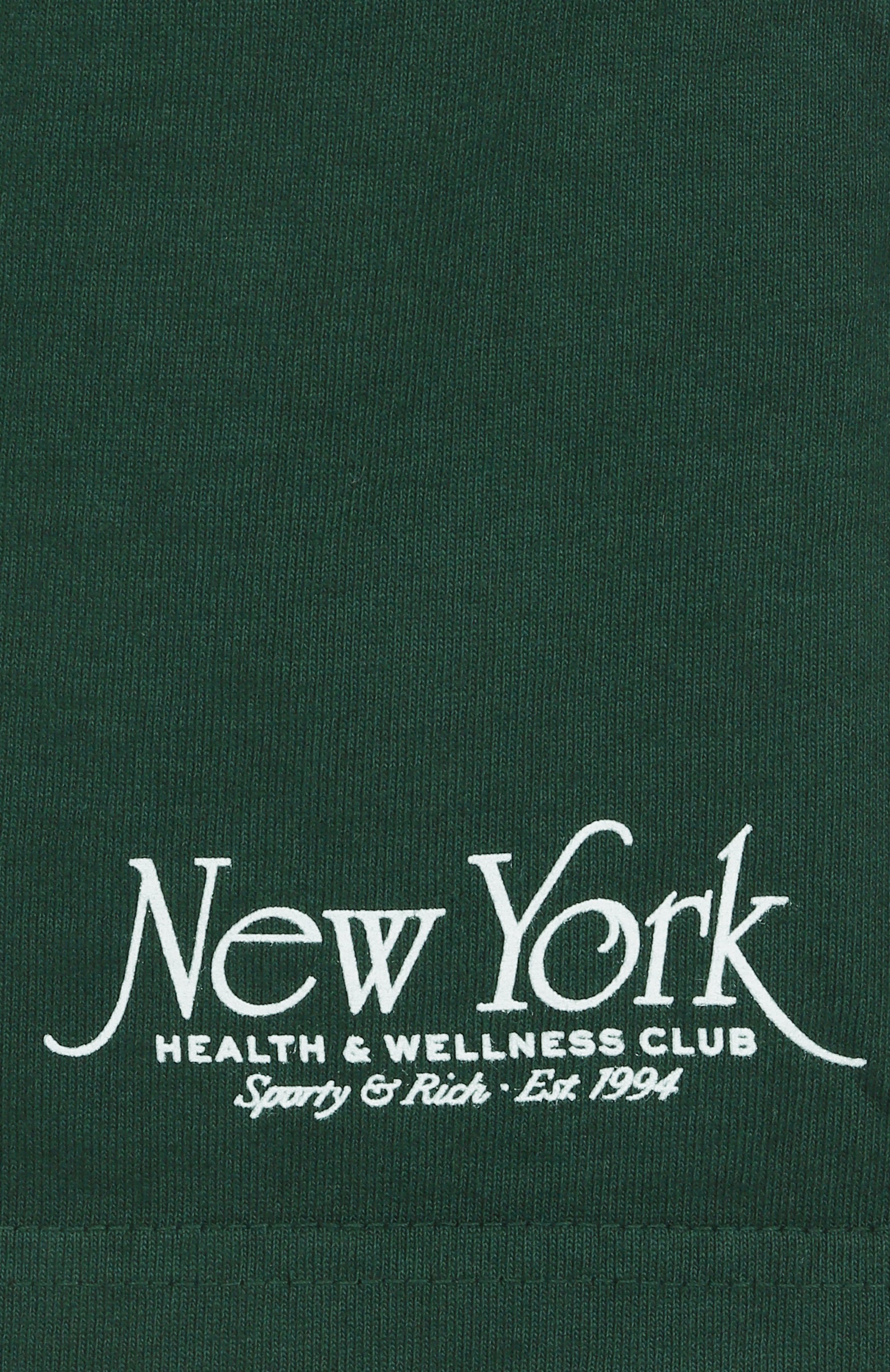 Хлопковые шорты SPORTY AND RICH, арт. SH037606034GR10, фото 6