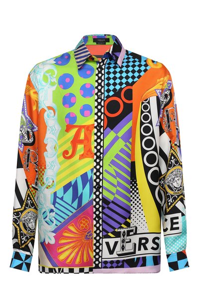 Шелковая рубашка VERSACE, арт. A84050/A235620, фото 1
