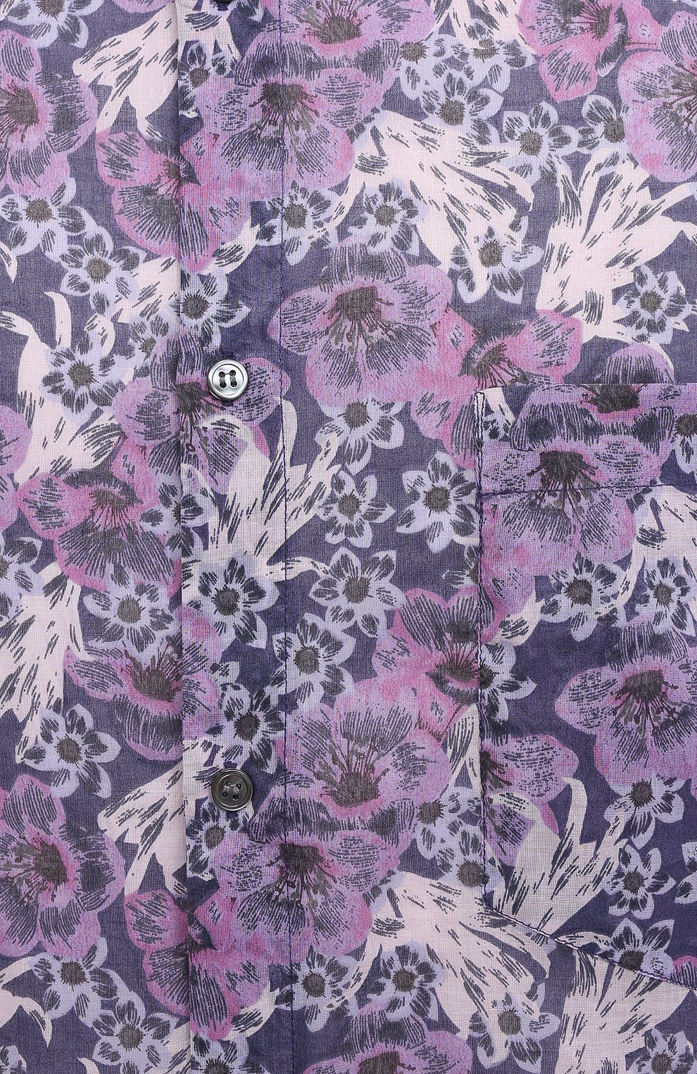 Хлопковая рубашка ISABEL MARANT, арт. CH0734-21P009H/IGGYNI, фото 5