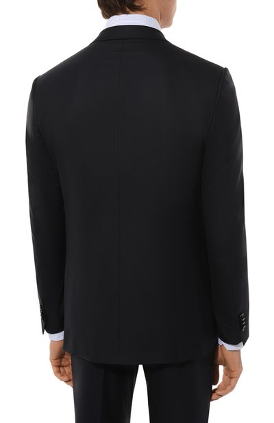 Шерстяной костюм ZEGNA синего цвета по цене 543500 руб., арт. 221225/C22571, фото 5 Шерстяной костюм ZEGNA, арт. 221225/C22571, фото 5