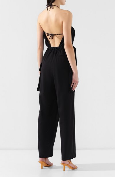 Брюки из смеси хлопка и шерсти DRIES VAN NOTEN черного цвета по цене 53900 руб., арт. 191-10922-7286, фото 4 Брюки из смеси хлопка и шерсти DRIES VAN NOTEN, арт. 191-10922-7286, фото 4