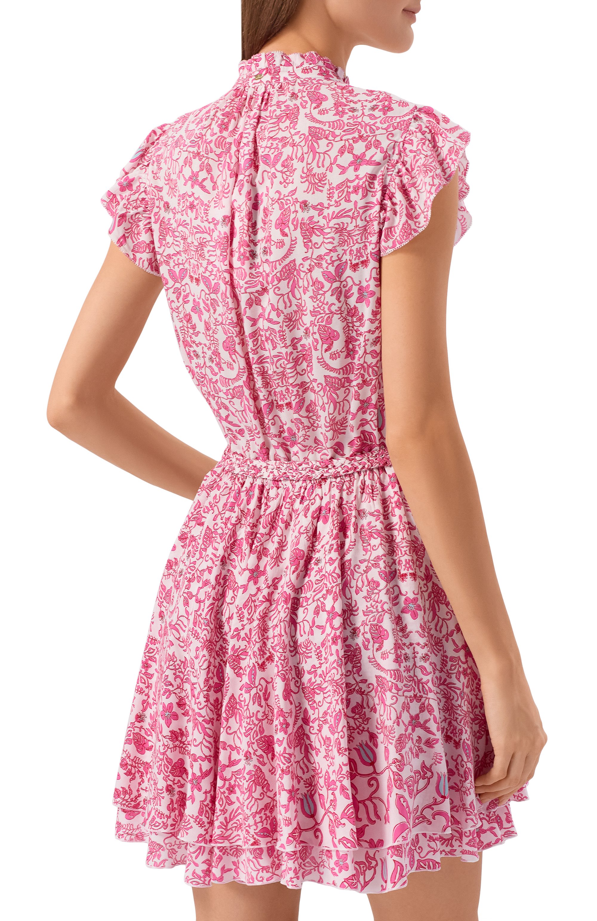 Платье из вискозы POUPETTE ST BARTH, арт. WL5R26NVPTWI, фото 3