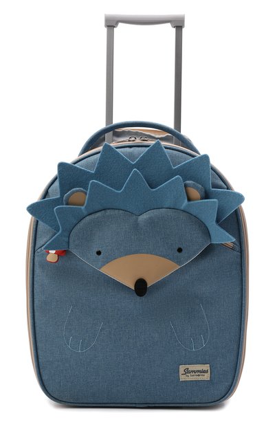 Дорожный чемодан на колесиках happy sammies SAMSONITE голубого цвета по цене 14260 руб., арт. CD0-21033, фото 4 Дорожный чемодан на колесиках happy sammies SAMSONITE, арт. CD0-21033, фото 4