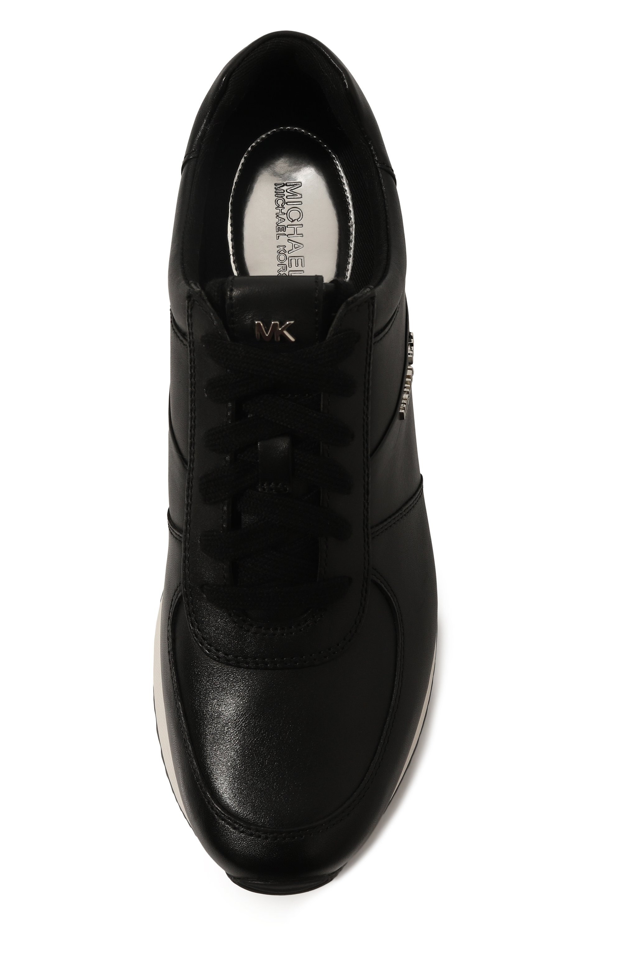 Кожаные кроссовки alison  MICHAEL MICHAEL KORS, арт. 43R5ALFP3L, фото 6