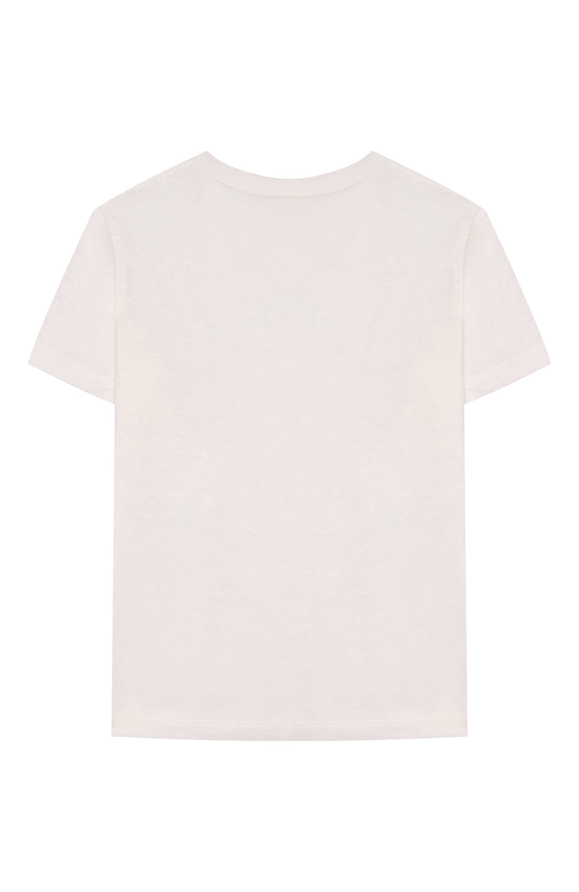 Льняная футболка MC2 SAINT BARTH, арт. STBK ALEX N/00032H, фото 2