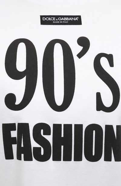 Хлопковая футболка DOLCE & GABBANA, арт. F8049T/HU7H8, фото 5