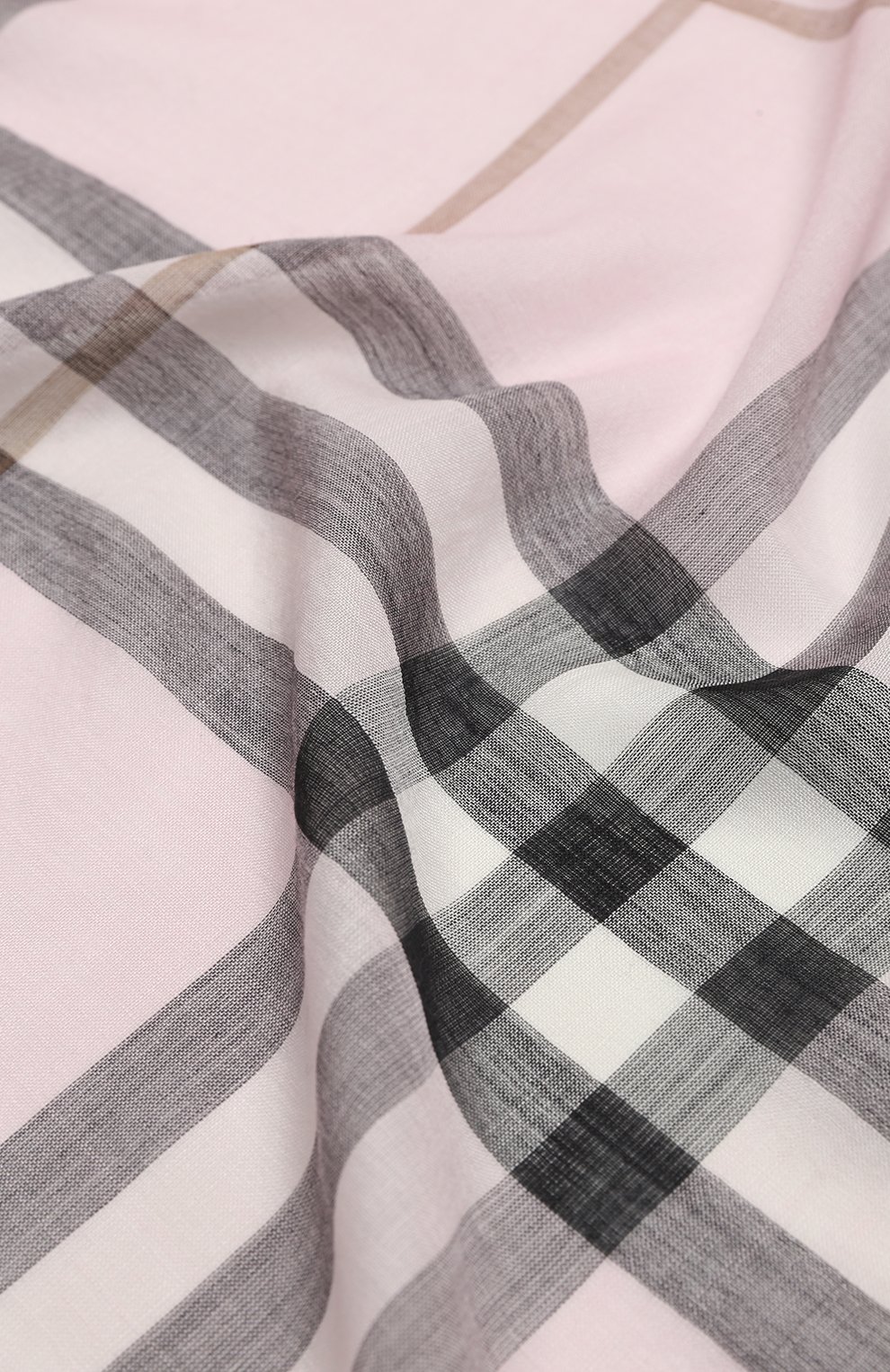 Шарф из шерсти и шелка BURBERRY, арт. 8078781, фото 3