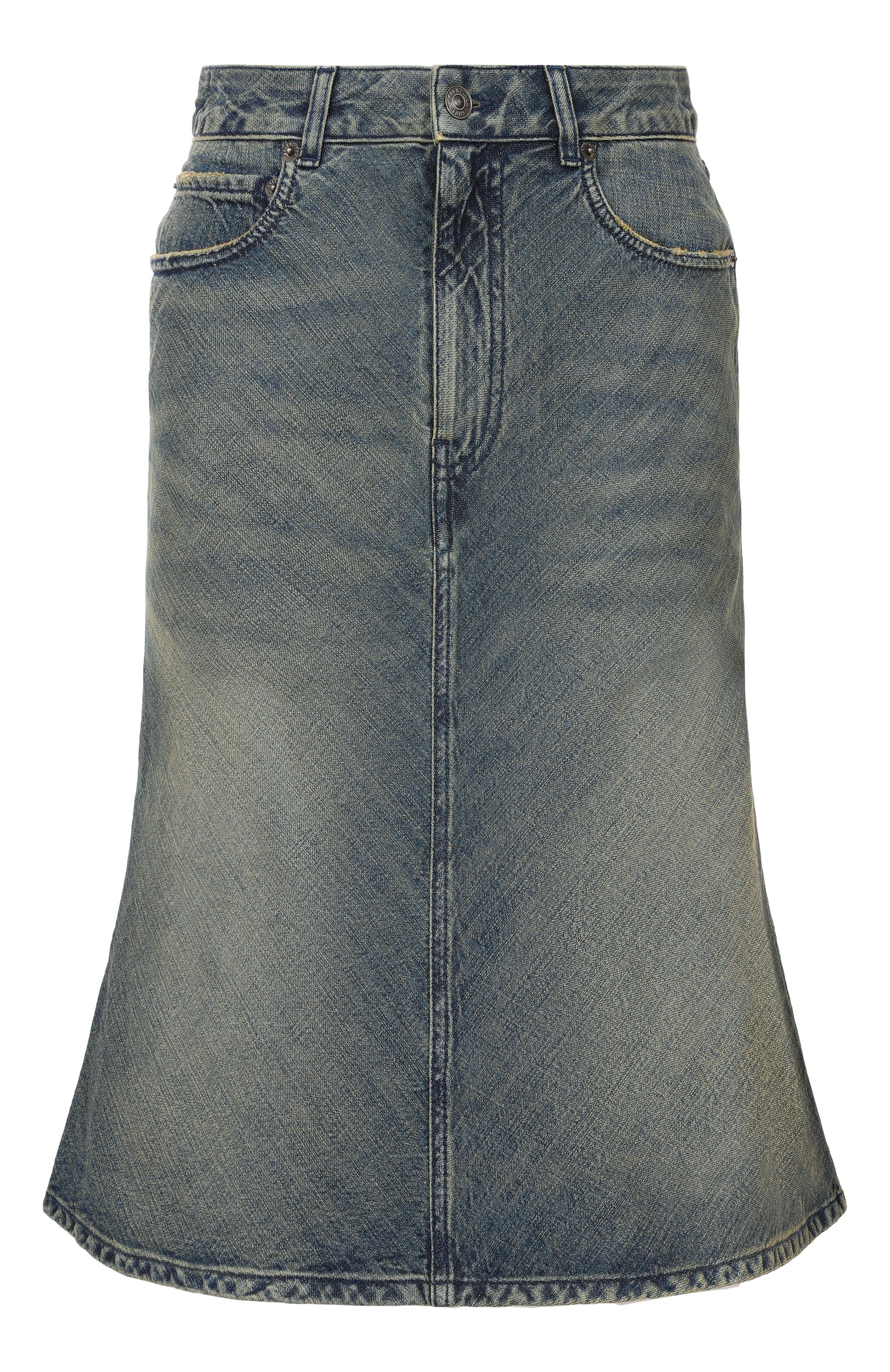 Джинсовая юбка BALENCIAGA, арт. 852330/TTW76, фото 1