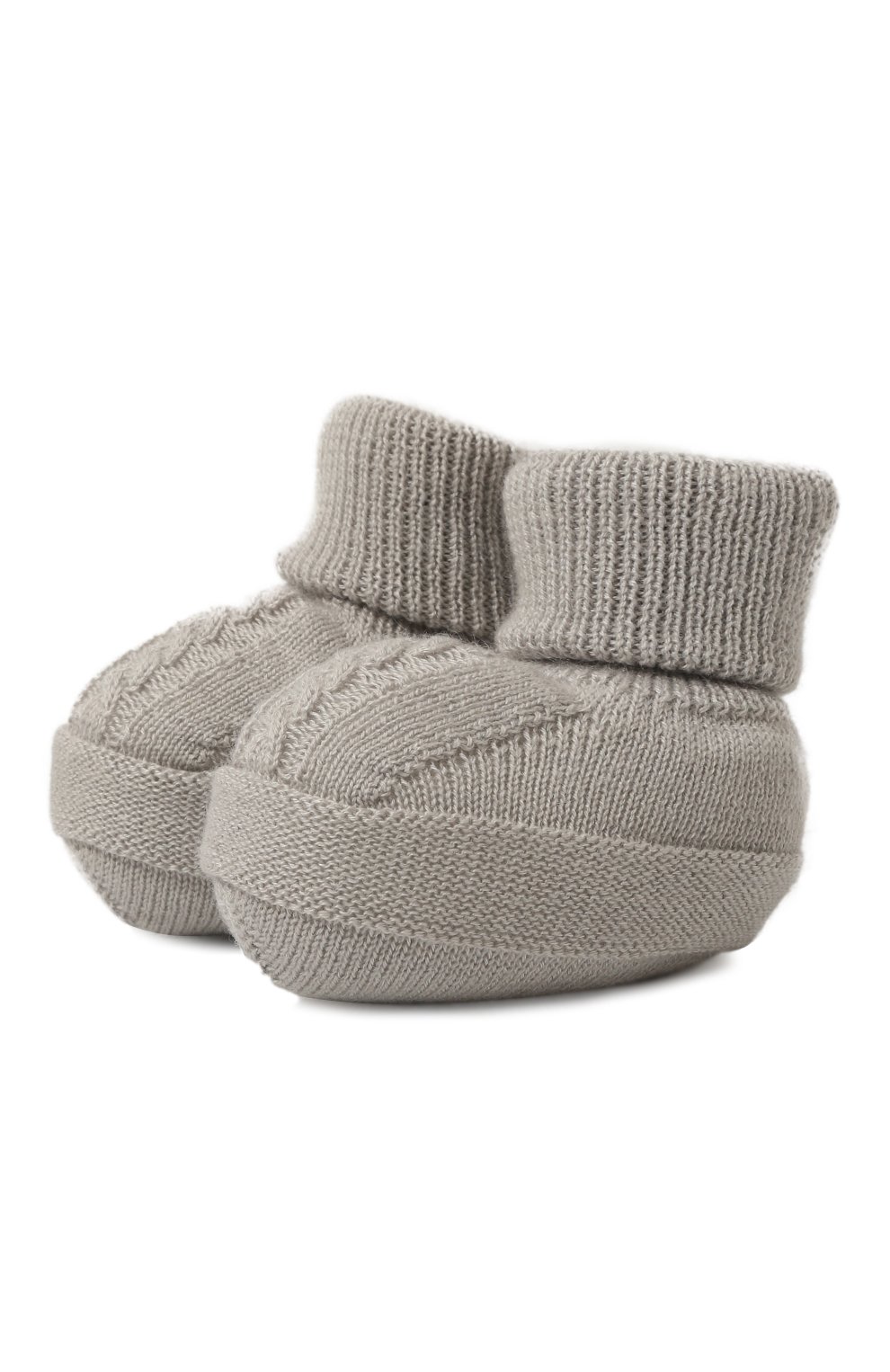 Пинетки из шелка и кашемира BABY T, арт. 24AIR893SA, фото 1