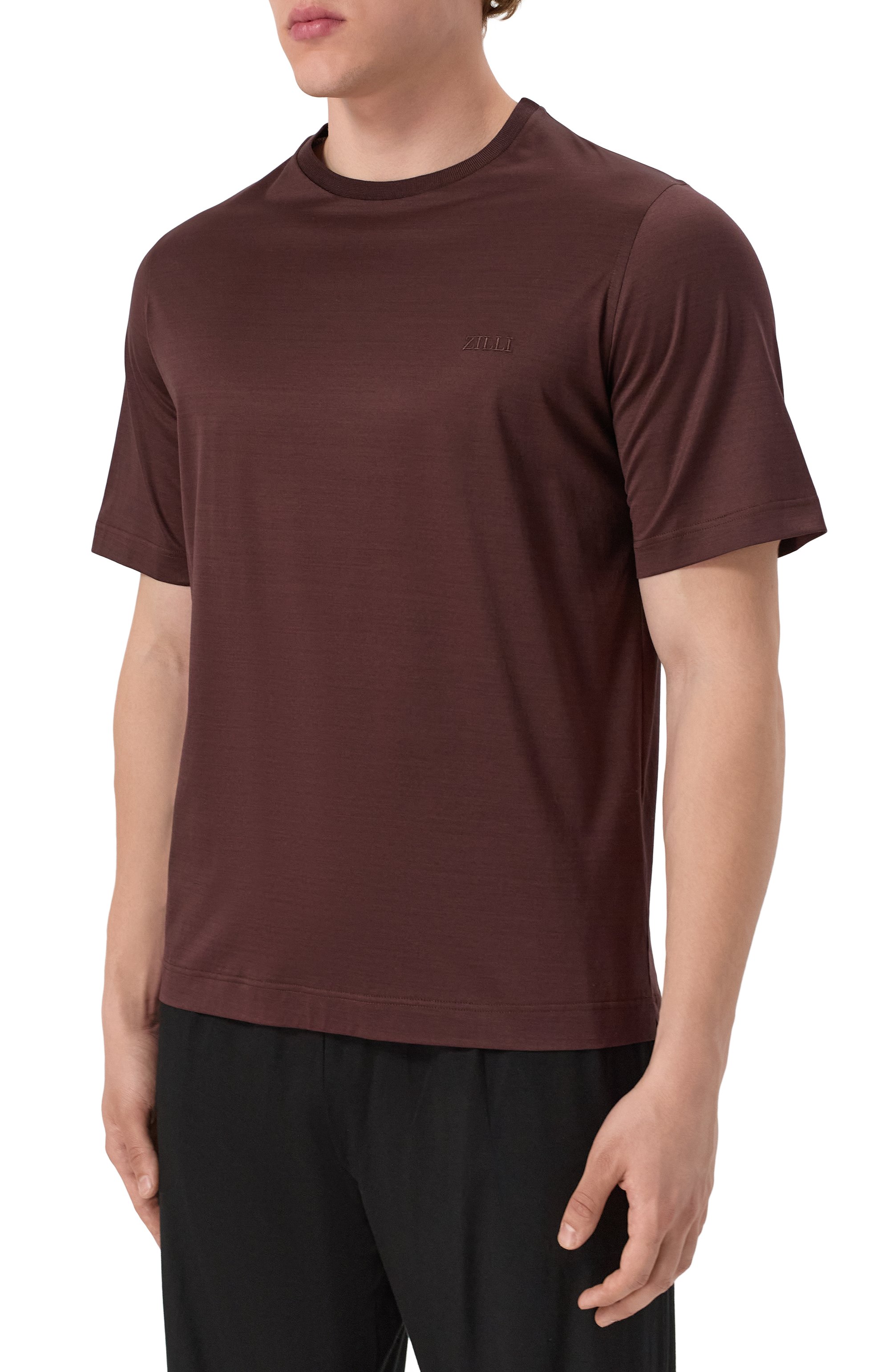 Хлопковая футболка ZILLI, арт. TSR02HM0110VZL000, фото 3