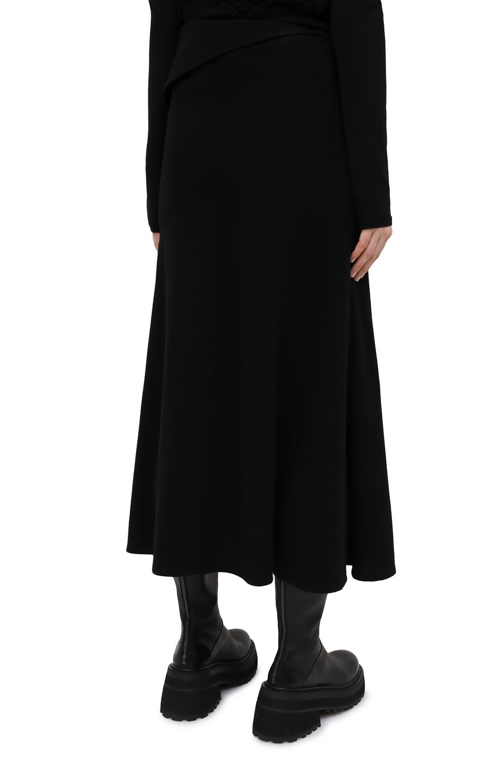 Шерстяная юбка YOHJI YAMAMOTO, арт. NR-S03-106, фото 4
