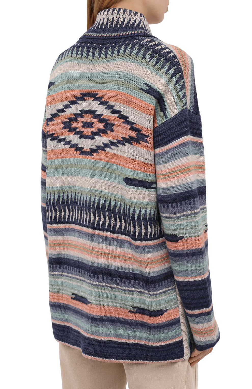 Кардиган из хлопка и льна POLO RALPH LAUREN, арт. 211843141, фото 4