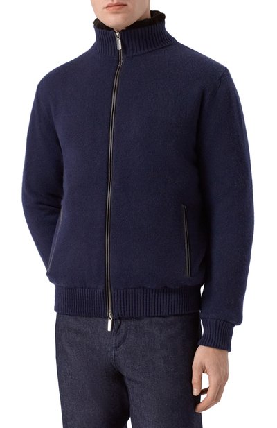 Кардиган с подкладкой из бобра ANDREA CAMPAGNA, арт. WU26WS510-09C-FWSPC1, фото 3