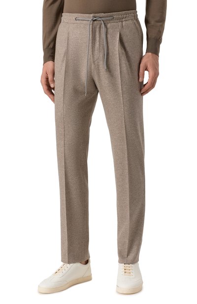 Шерстяные брюки CORNELIANI, арт. 264L19-2618801, фото 3