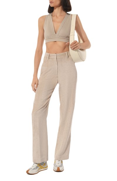 Вельветовые брюки BRUNELLO CUCINELLI бежевого цвета по цене 144500 руб., арт. MD541BP173, фото 2 Вельветовые брюки BRUNELLO CUCINELLI, арт. MD541BP173, фото 2