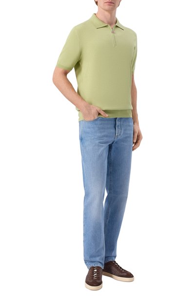 Хлопковое поло KITON, арт. UMKX33Z, фото 2