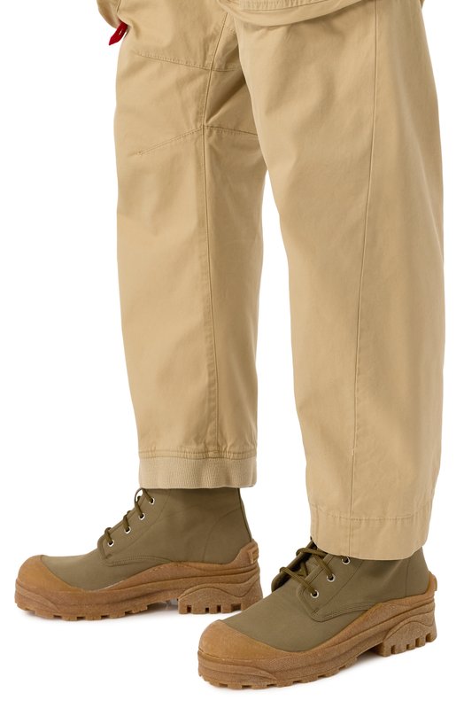 Текстильные ботинки Urban Dsquared2 ABM0154/00300001 Хаки  ABM0154/00300001 Фото 3