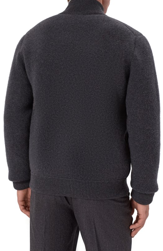 Двусторонний кардиган Brioni UMTC0L/0DK05 Серый  UMTC0L/0DK05 Фото 4